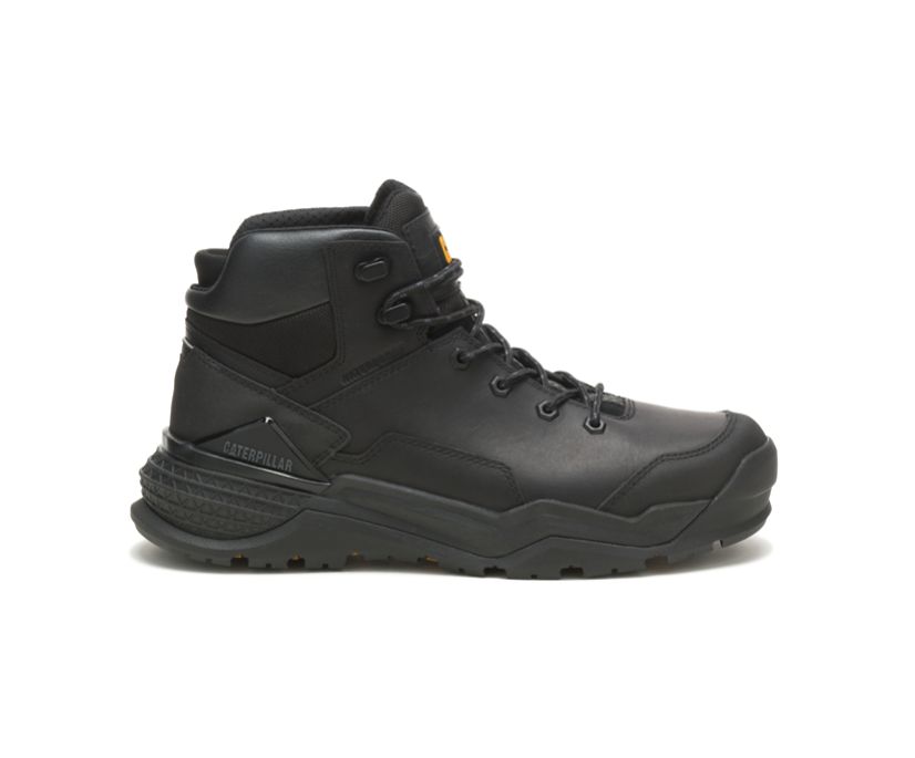 Caterpillar Provoke Mid Waterproof - Sicherheitsstiefel Herren Schwarz - Schweiz KEIQ-24390